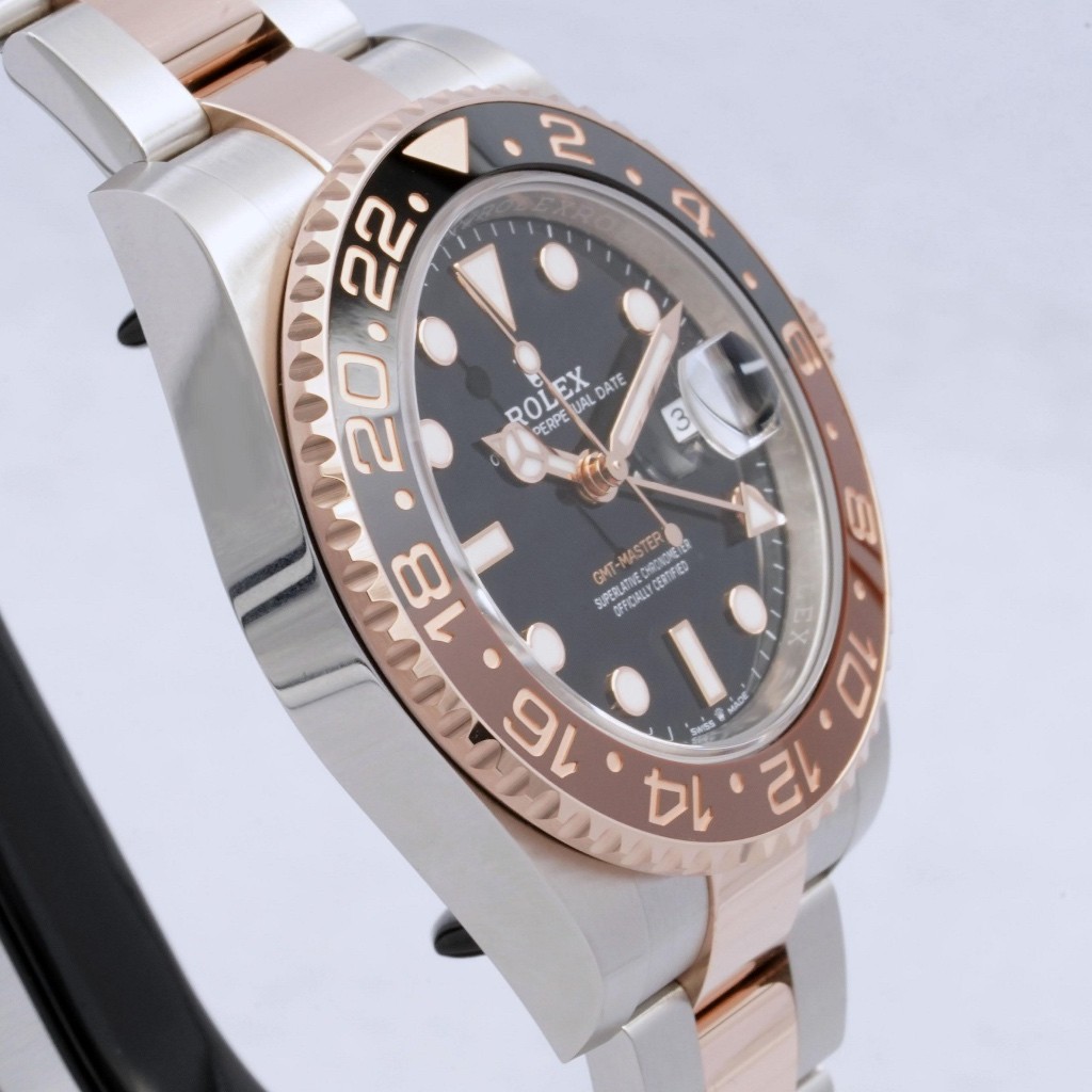 ROLEX 勞力士 GMT-Master II 格林威治型 126711CHNR 半金沙士 18K玫瑰金